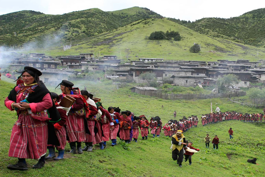 Merak Sakteng trek